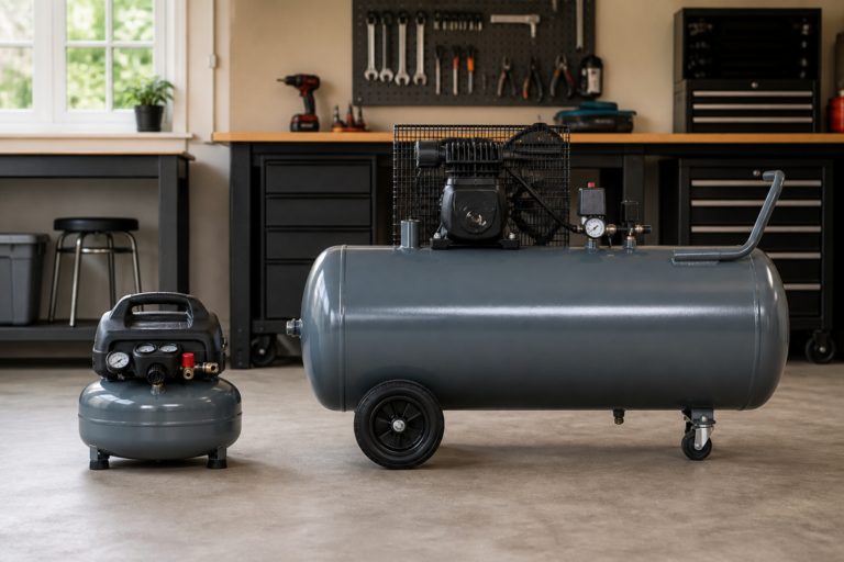 Air Compressor Tank Size Explained: Does a Bigger Tank Matter?